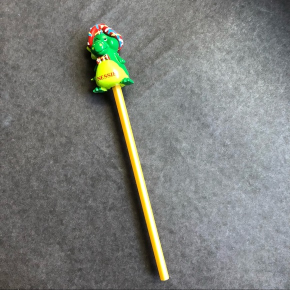 Nessie (Loch Ness Monster) Pencil Topper - Picture 2 of 12